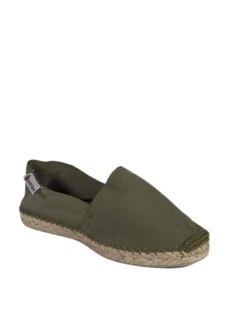 Green alpargata lona espadrilles ESPADRILLES | ALPARGATA LONACANVAS-KAKI